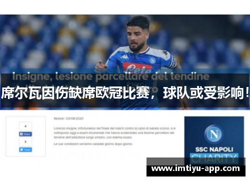 席尔瓦因伤缺席欧冠比赛，球队或受影响！